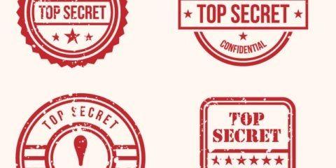 Top Secret Stamps Design Free Vector File Download