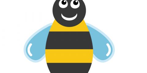 Bee Emoticon Icon Design Free Vector File Download