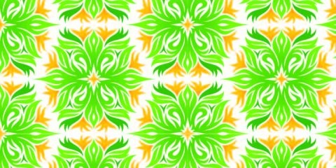 Green Yellow Background Pattern Design Free Vector Download