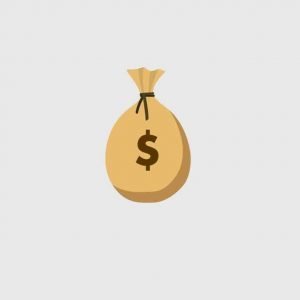 Bag of Money Icon Design Free Vector Download