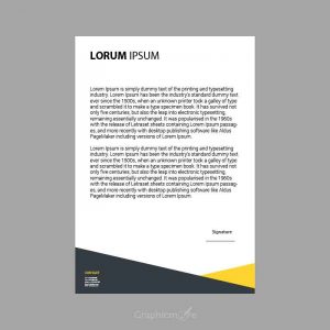 Creative Letterhead Design Template Free Vector Download