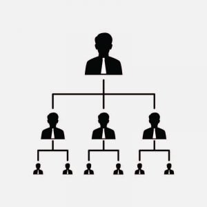 Download Free Business Organization Chart Icon Design