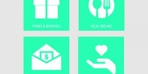 Employment 4 Benefits Icon Collection Design Vector Download