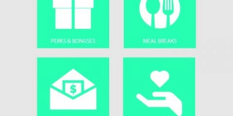 Employment 4 Benefits Icon Collection Design Vector Download