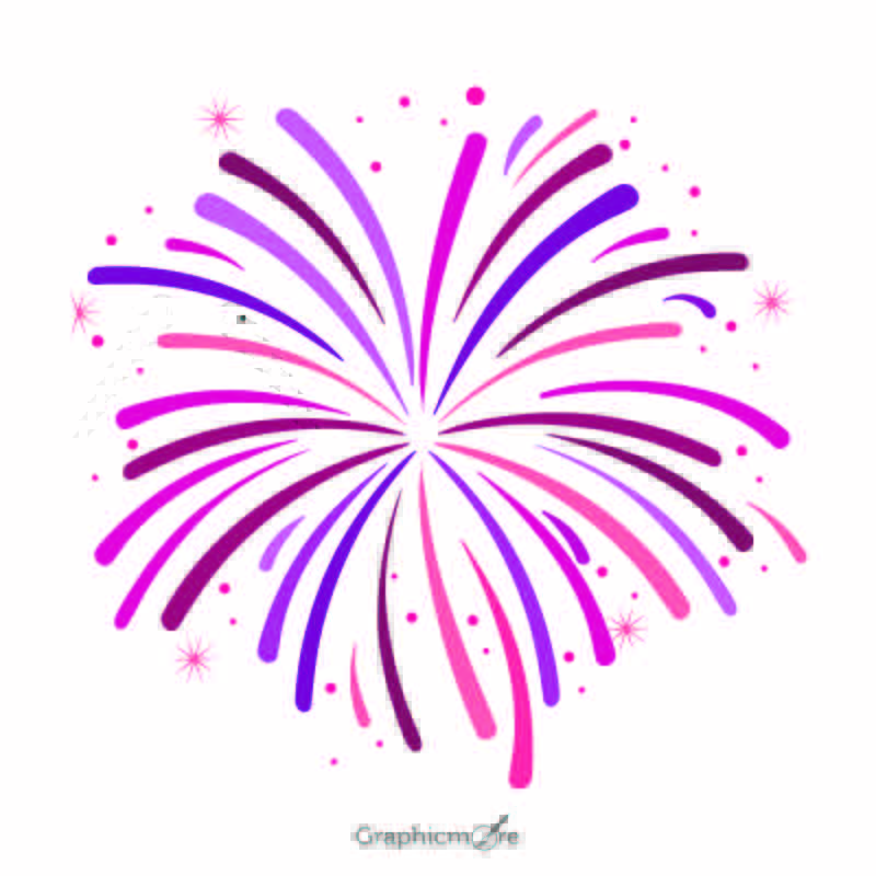 Fireworks shape design free vector download