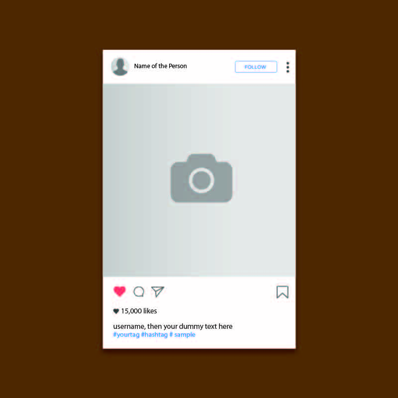 Instagram Background Template