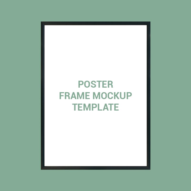 Download Poster Frame Mockup Template Design Free PSD Download