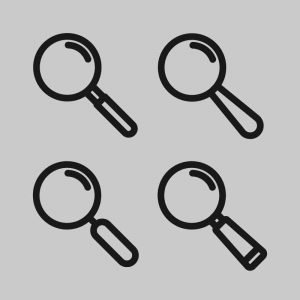 Search Icon Set Collection Design Free Vector Download