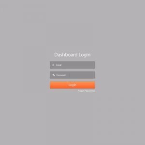 Dashboard Login Form Design PSD Free Download