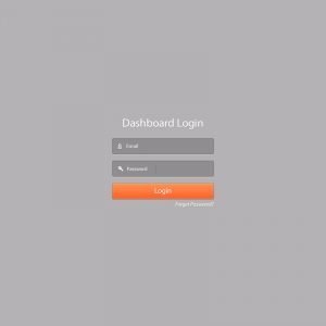 Dashboard Login Form Design PSD Free Download