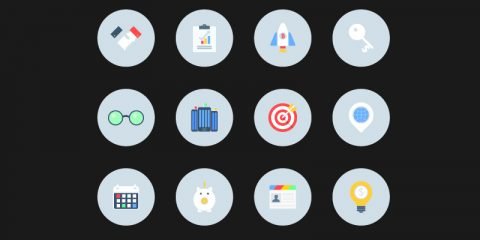 Free Flat Business Vector Icons Design Download