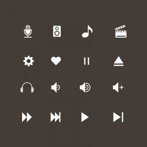 Free Music Vector Icons Collection Design Download