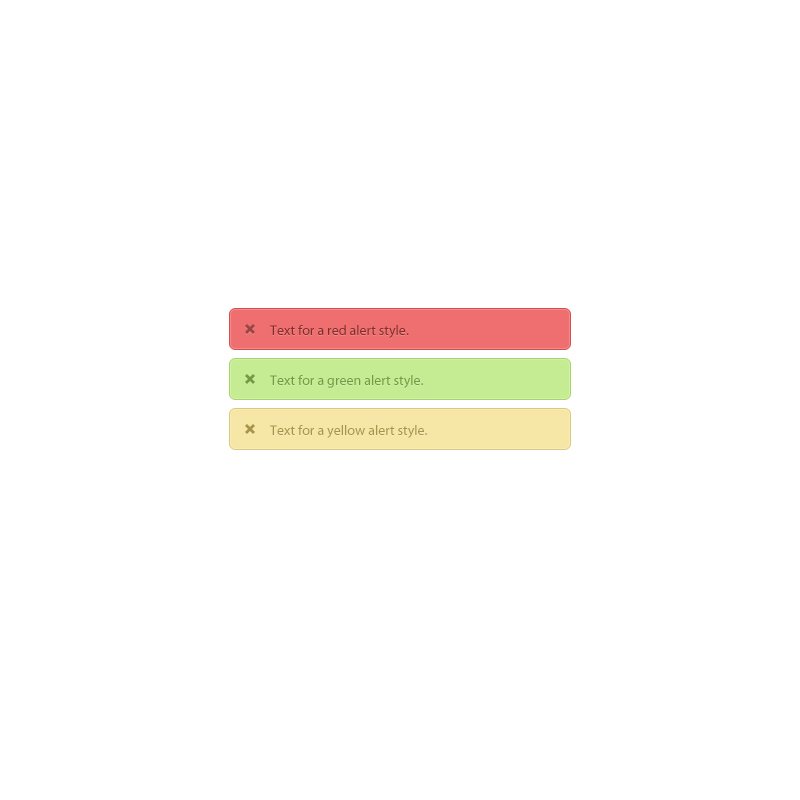 Notification Alerts Message Window Design Free PSD