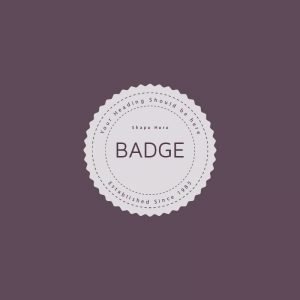 Retro Badge Logo Free PSD Template Mockup Design