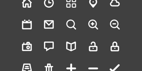 Top 20 Glyph Icons Design Free PSD Download