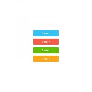 Colorful Flat Button Design PSD For UI & Website