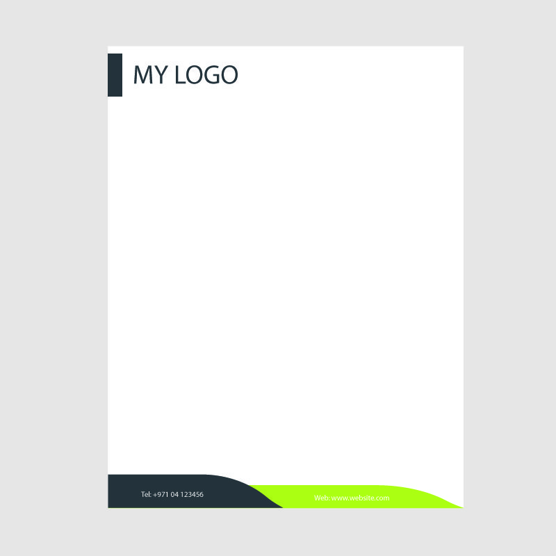 Creative Business Letterhead Template Design Free Vector Download