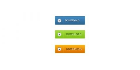 Download Buttons PSD Design Free for UI & Website