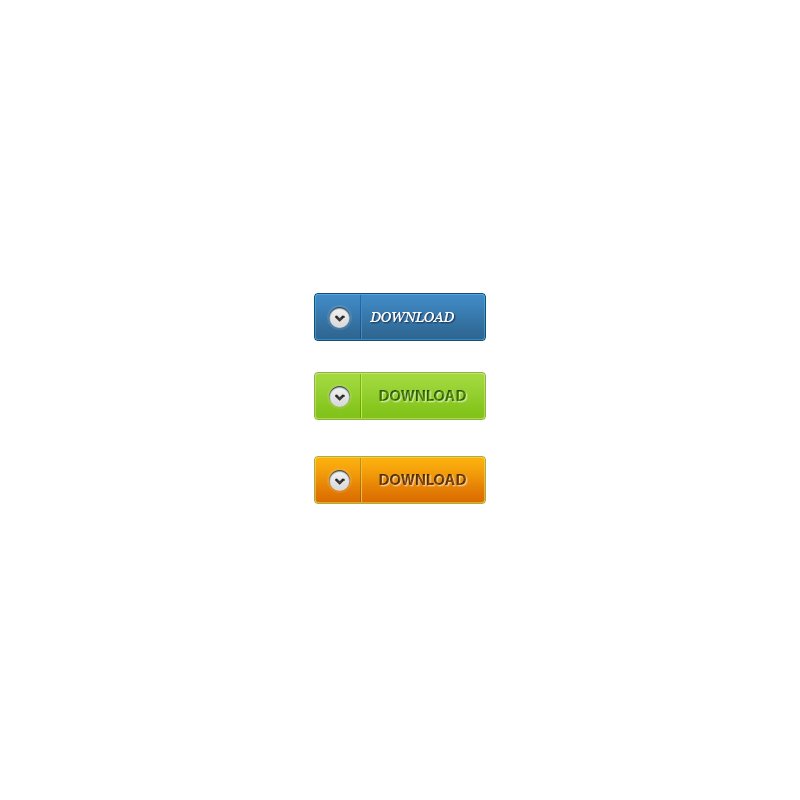 Download Buttons PSD Design Free for UI & Website