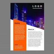 Modern Corporate Flyer Template Free PSD Design Download
