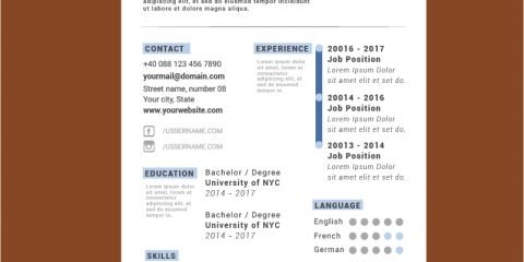 Free CV Template