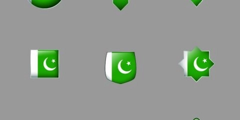 Pakistani Flag Badge Design Free Vectors Download