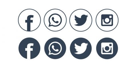 Free Social Networking Icons Design Vector Download