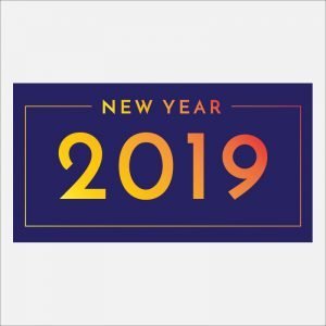 Download Happy New Year 2019 Free Banner Card Design