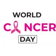 World Cancer Day Simple Card Vector Design