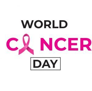 World Cancer Day Simple Card Vector Design