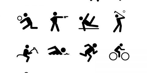 16 Sports Icons Collection Free Vector Download