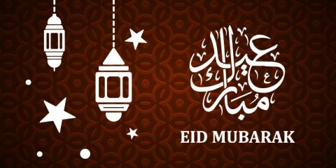 Eid Mubarak 2019 Greeting Banner Design Free Vector