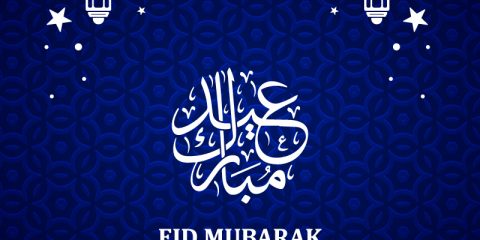 Eid Mubarak 2019 Greeting Card Design Free Vector Download