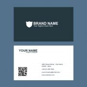 Brand Company Business Card Template Design Free PSD Download
