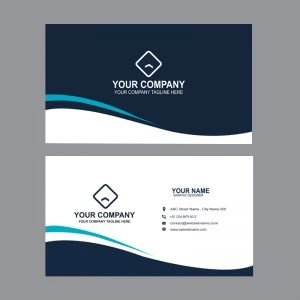 Creative Agency Business Card Template Design Free PSD Download