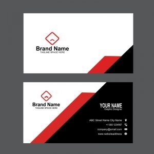 Creative Design Agency Business Card Template Design Free PSD Download