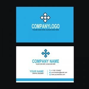 Events & Promotions Company Business Card Template Design Free PSD Download