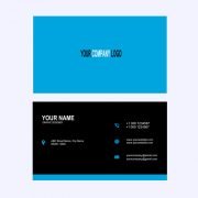 Graphic Design Company Business Card Template Design PSD