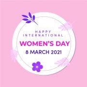 International Womens Day Invitation Card Design Free Vector