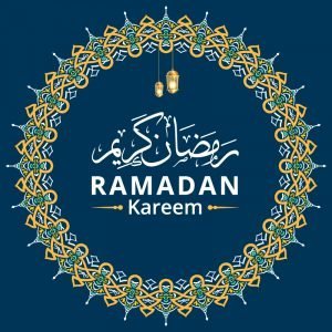Ramadan Kareem with Mandala Decoration Vector