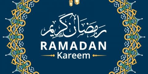 Ramadan Kareem with Mandala Decoration Vector