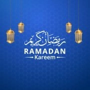 Realistic Ramadan Kareem illustration Free Vector