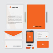 Corporate identity free download in the vector format