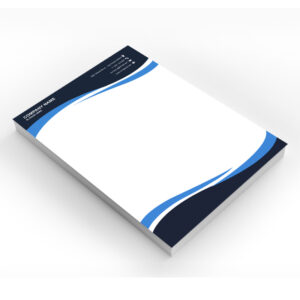Creative letterhead design template free download PSD format