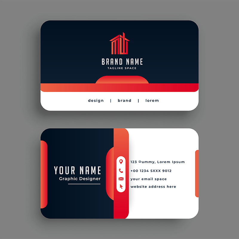 Graphic Designer Business Card Design Free Vector Download