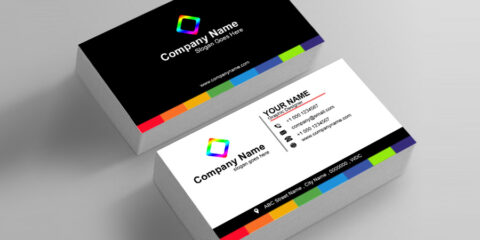 Visiting Card for business free download in the PSD format