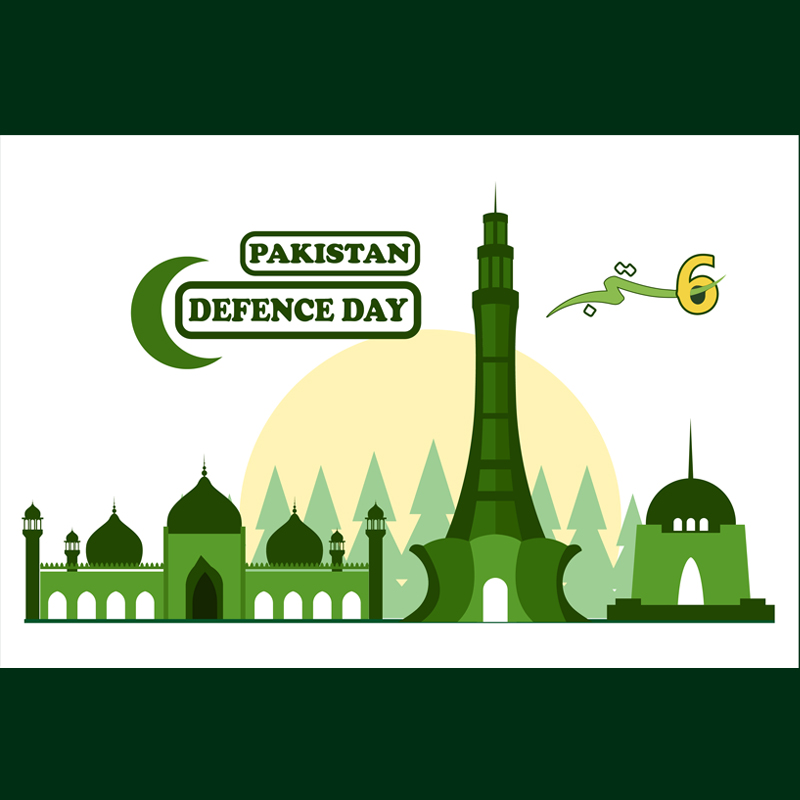 6th September Defence Day of Pakistan free download in the vectors format
