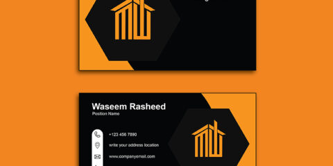 Creative Visiting Card free download in the vector format