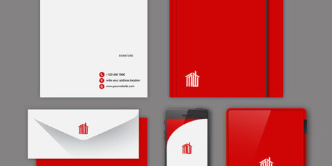 Corporate Branding Stationery free vector download