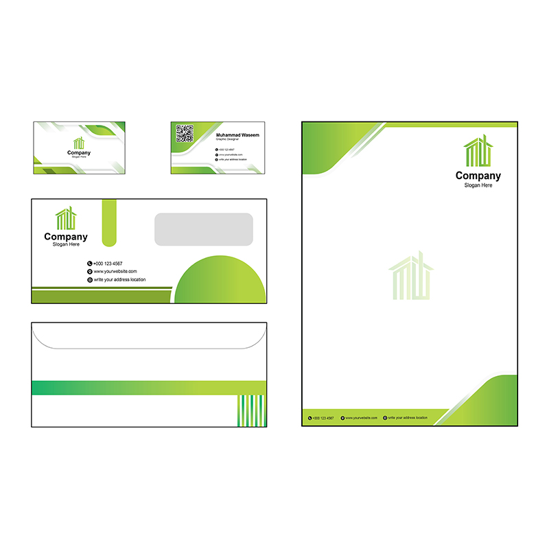 Corporate Branding Stationery free download in the vector formats